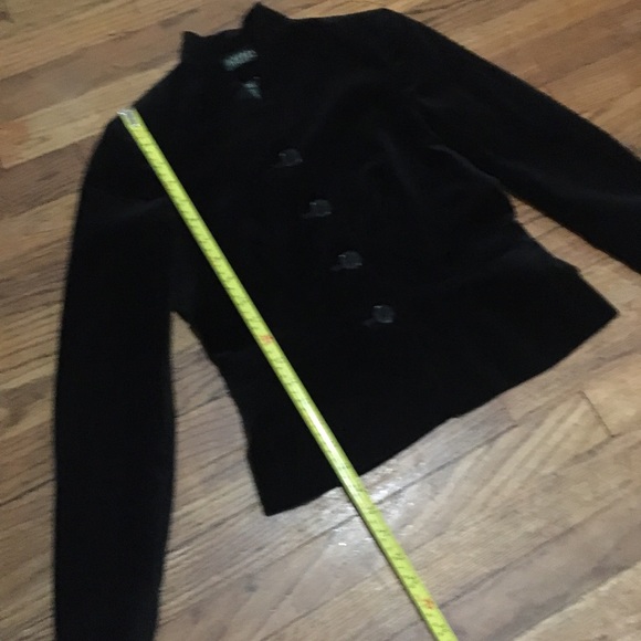 Ralph Lauren 2P Velvet Blazer Jacket Coat Pockets Green Label EUC - Picture 5 of 13